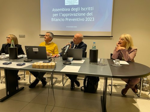 Galleria foto Assemblea degli Iscritti per l'approvazione del Bilancio Preventivo 2023